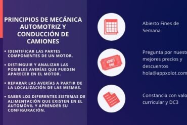 PRINCIPIOS DE MECÁNICA AUTOMOTRIZ Y CONDUCCIÓN DE CAMIONES