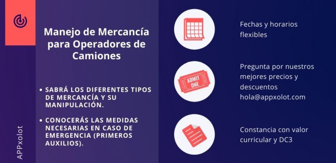 Manejo de Mercancía para Operadores de Camiones