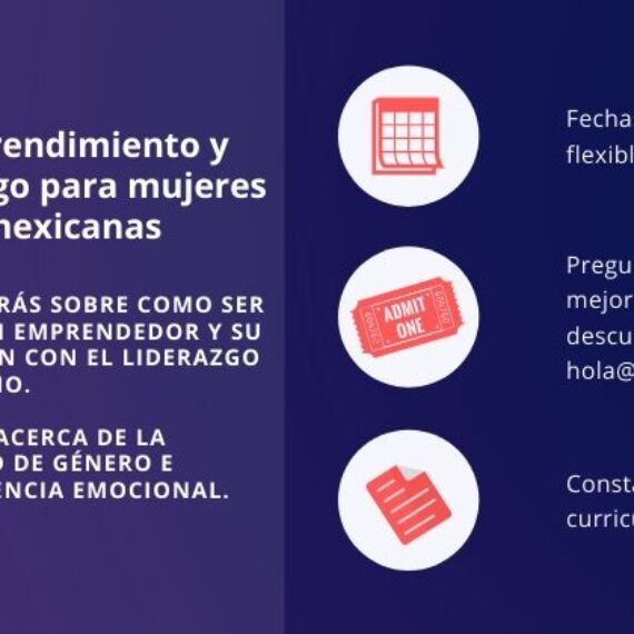 Emprendimiento y liderazgo para mujeres mexicanas