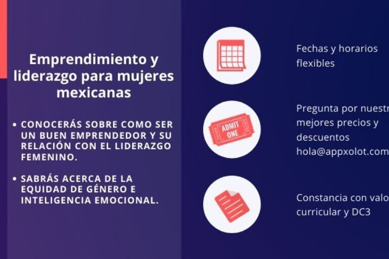 Emprendimiento y liderazgo para mujeres mexicanas