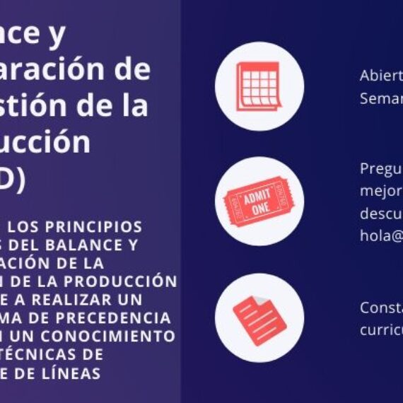 Balance y preparación de la gestión de la producción (SMED)
