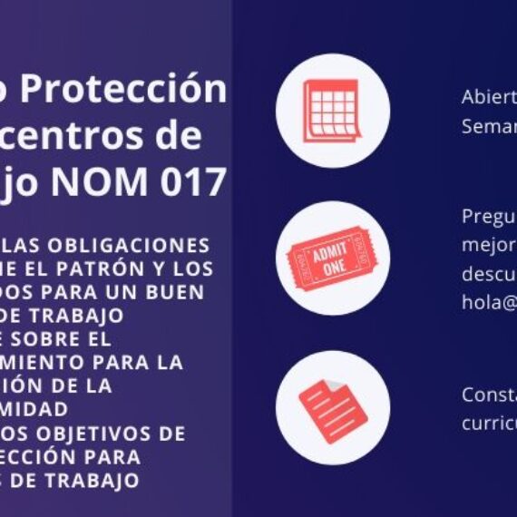 Protección para centros de trabajo, NOM-017