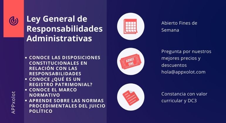 Taller Ley General De Responsabilidades Administrativas Archivos - APPxolot