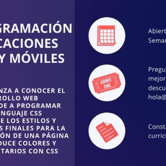 PROGRAMACIÓN APLICACIONES WEB Y MÓVILES