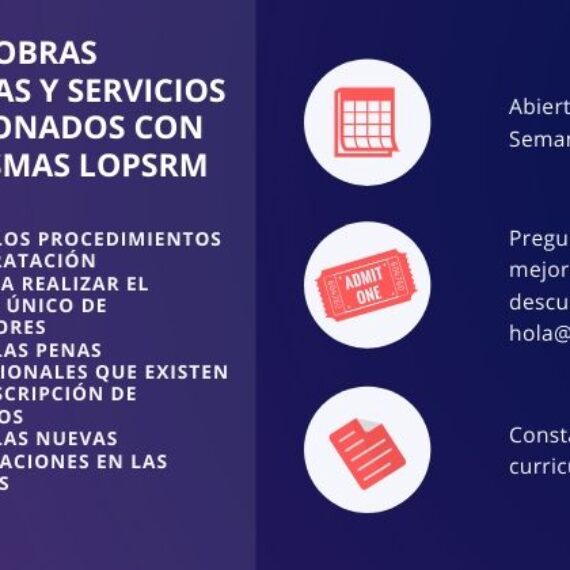 LEY DE OBRAS PÚBLICAS Y SERVICIOS RELACIONADOS CON LAS MISMAS LOPSRM