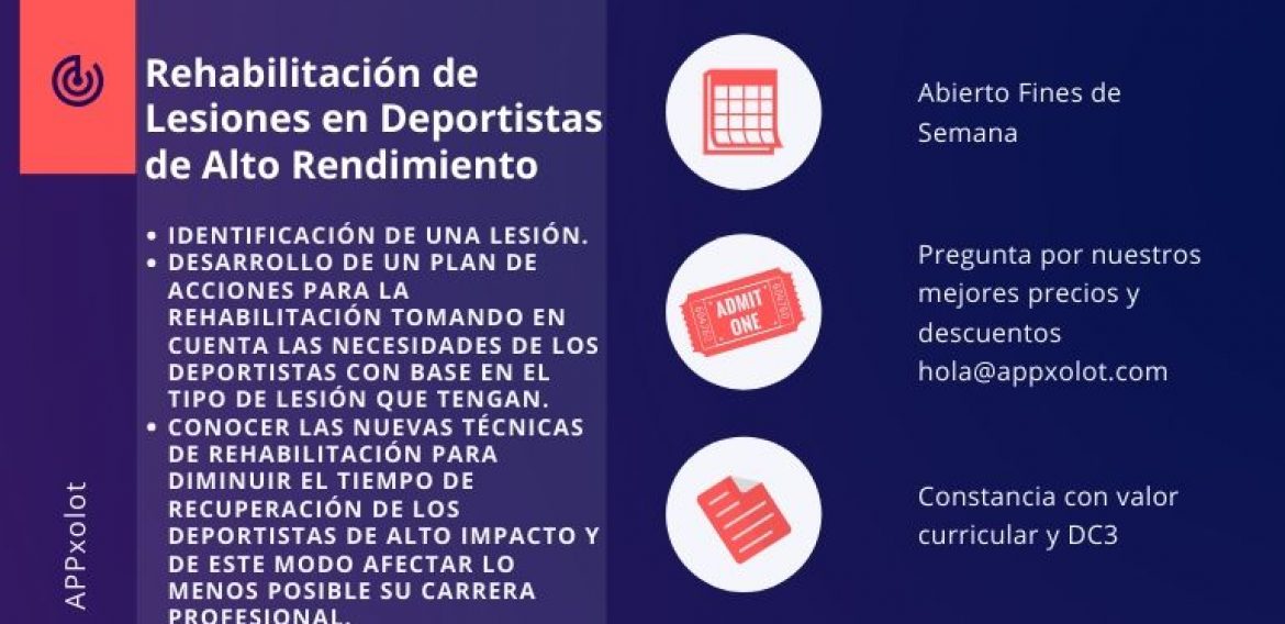 Rehabilitación de Lesiones deportivas de Alto Rendimiento