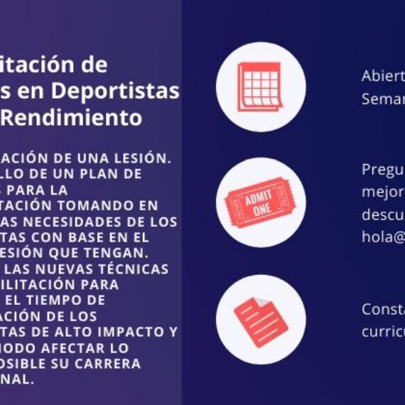 Rehabilitación de Lesiones deportivas de Alto Rendimiento