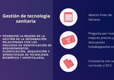 Gestión de tecnologia sanitaria