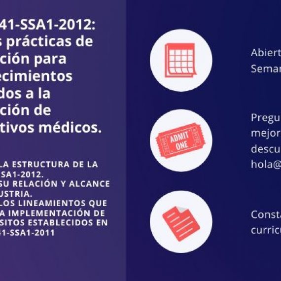 NOM-241-SSA1-2012 Buenas prácticas de fabricación de dispositivos médicos