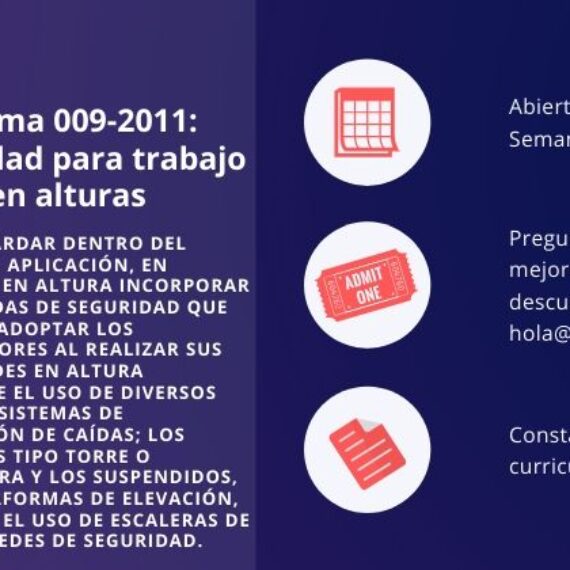 Norma 009 stps 2011 Seguridad para trabajo en alturas