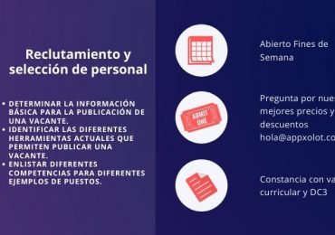 Reclutamiento y selección de personal