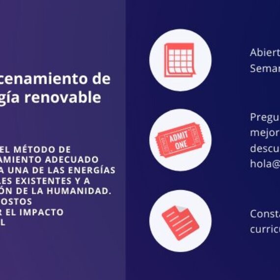 Almacenamiento de energía renovable