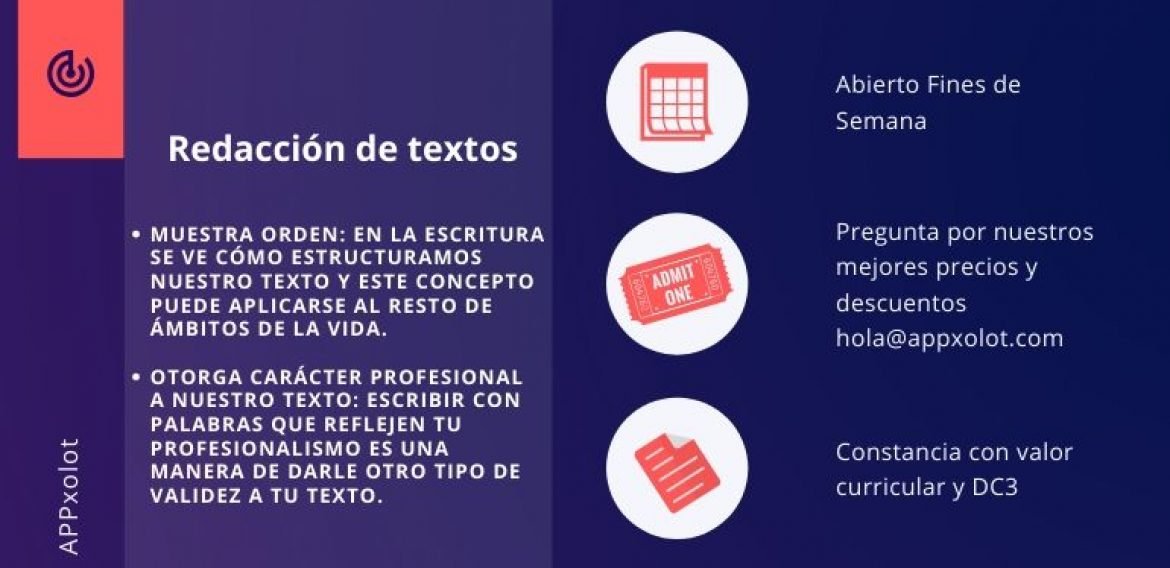 Redacción de textos