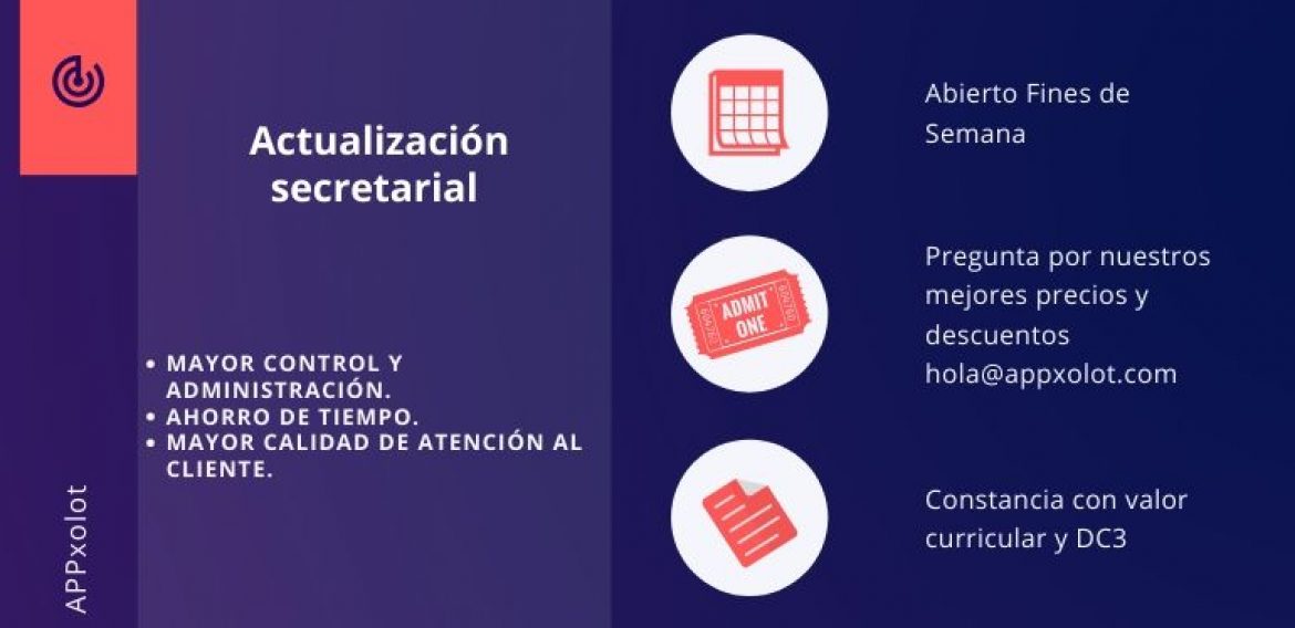 Actualización secretarial