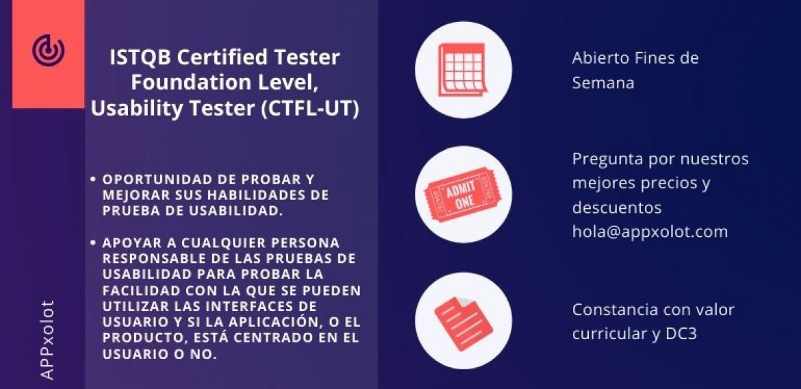 ISTQB Certified Tester Foundation Level, Usability Tester (CTFL-UT)