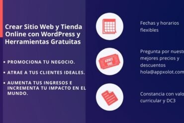 Crear Sitio Web y Tienda Online con WordPress y Herramientas Gratuitas