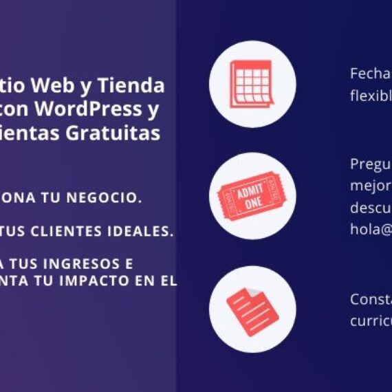 Crear Sitio Web y Tienda Online con WordPress y Herramientas Gratuitas