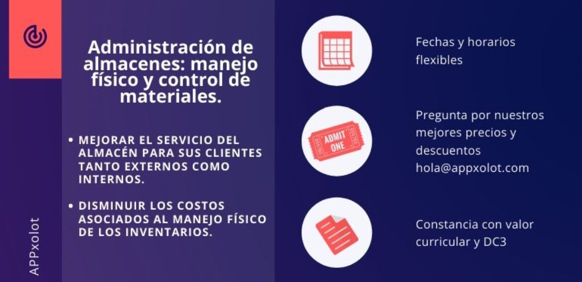 Administración de almacenes: manejo físico y control de materiales