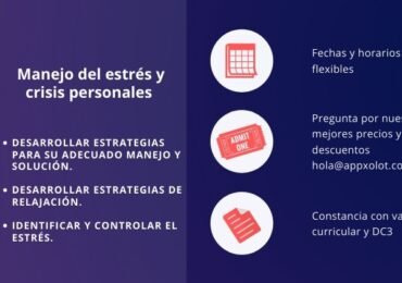 Manejo del estrés y crisis personales