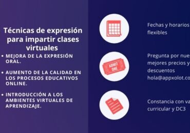 Técnicas de expresión para impartir clases virtuales