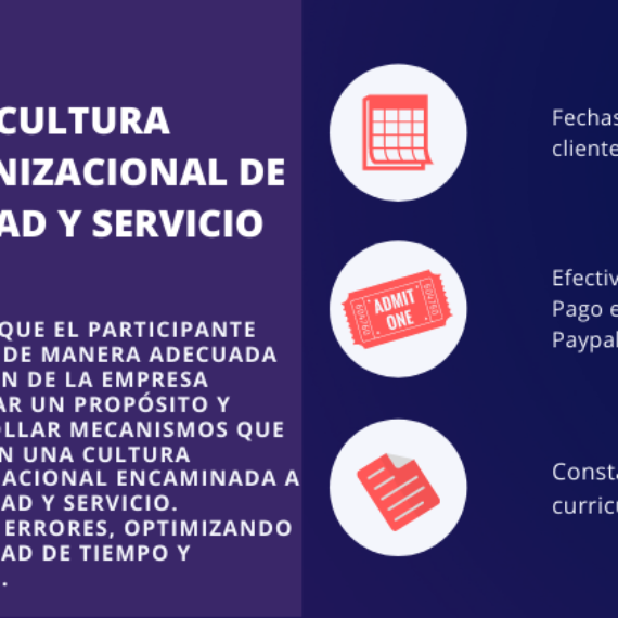 CULTURA ORGANIZACIONAL DE CALIDAD Y SERVICIO
