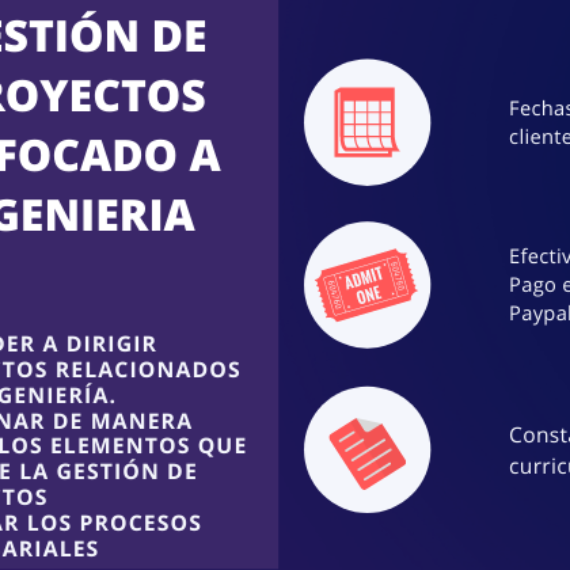GESTIÓN DE PROYECTOS enfocado a INGENIERIA