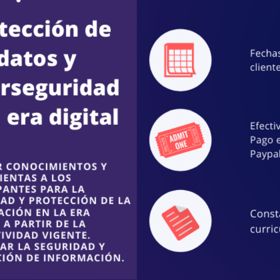 Protección de datos y Ciberseguridad en la era digitaL