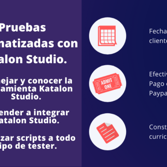 Pruebas automatizadas con Katalon Studio.