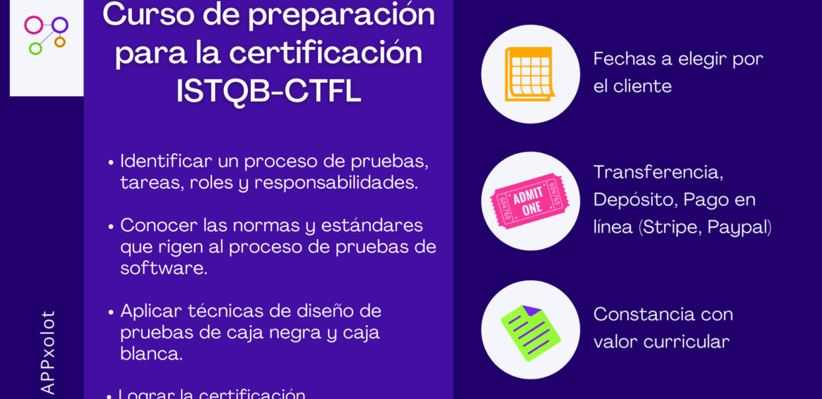 Curso de preparación para la certificación ISTQB-CTFL