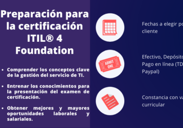 Preparación para la certificación ITIL® 4 Foundation