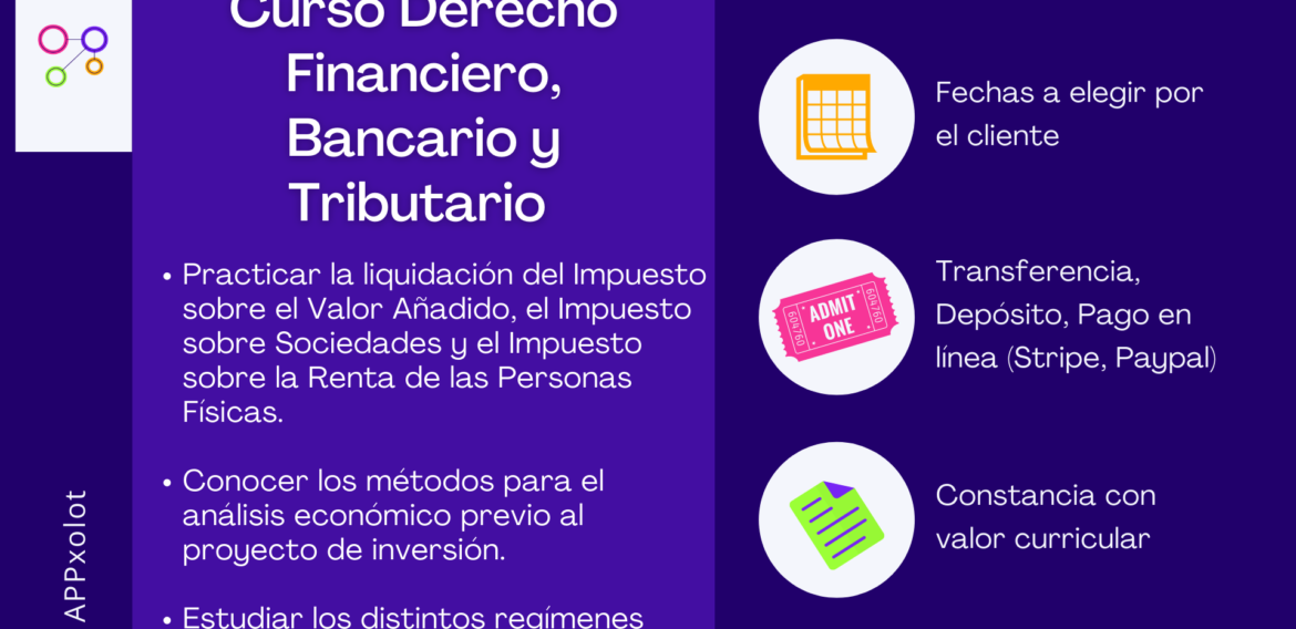 Curso Derecho Financiero, bancario y tributario