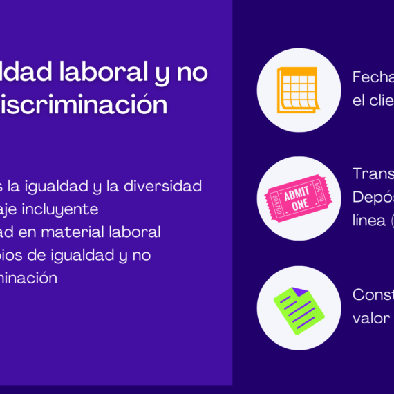 Igualdad laboral y no discriminación