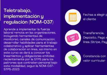 Teletrabajo, implementación y regulación (NOM-037)