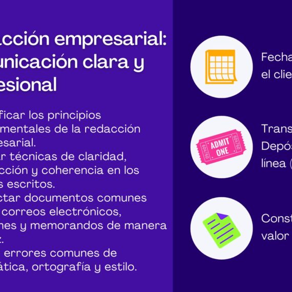 Redacción empresarial: comunicación clara y profesional