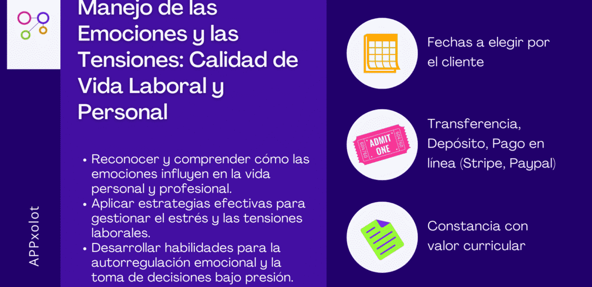 Manejo de las Emociones y las Tensiones: Calidad de Vida Laboral y Personal