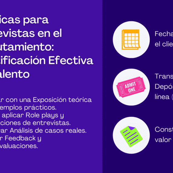 Técnicas para Entrevistas en el Reclutamiento