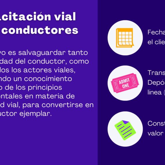 Capacitación vial para conductores  