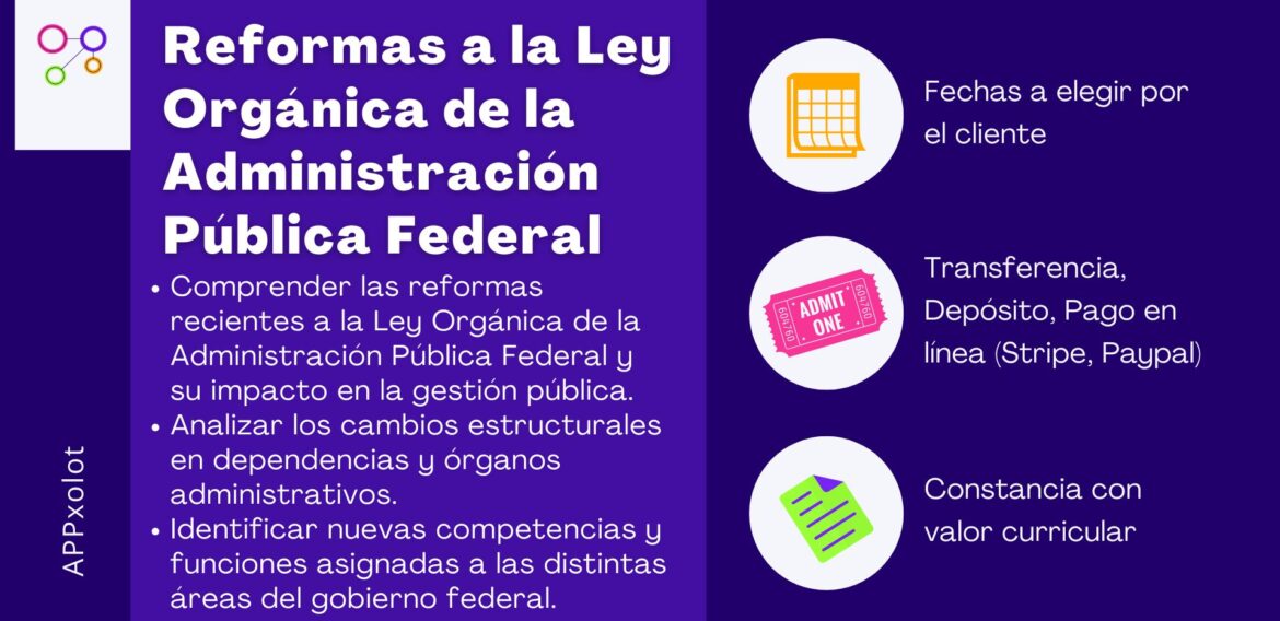 Reformas a la Ley Orgánica de la Administración Pública Federal