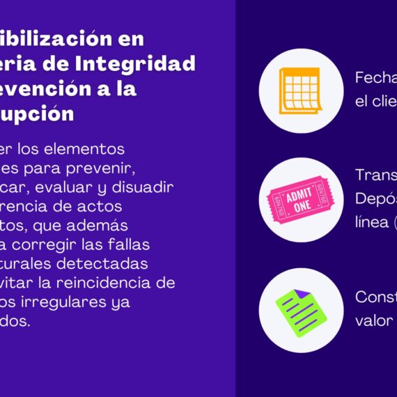 Sensibilización en materia de Integridad y Prevención a la Corrupción 