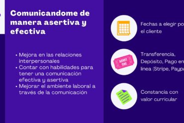 Comunicandome de manera asertiva y efectiva  