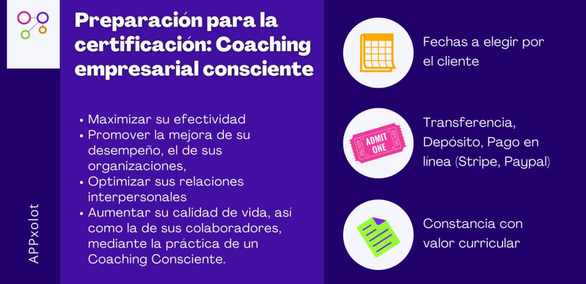 Preparación para la certificación: Coaching empresarial consciente  