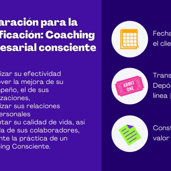 Preparación para la certificación: Coaching empresarial consciente  