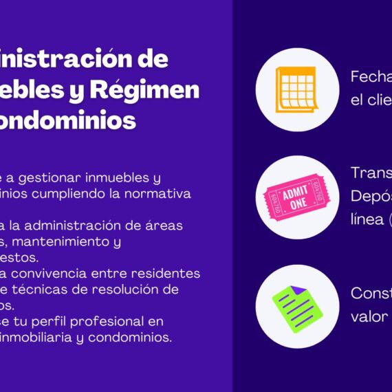 Administración de Inmuebles y Régimen de Condominios 