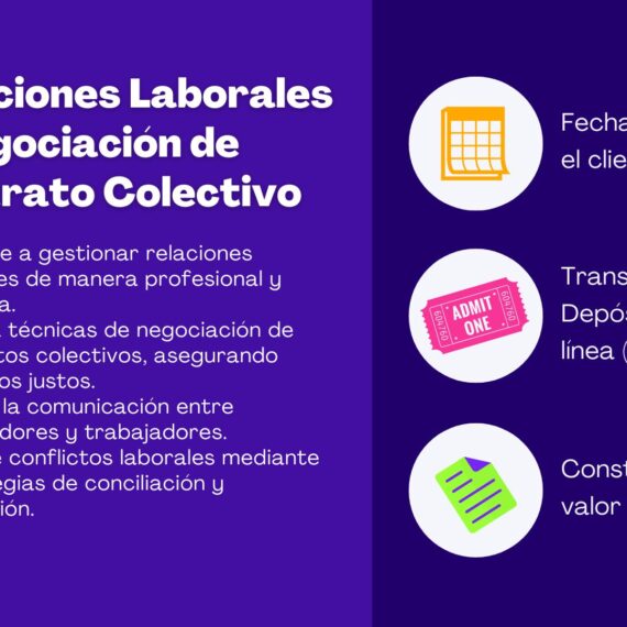 Relaciones Laborales y Negociación de Contrato Colectivo 