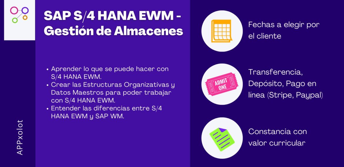 SAP S/4 HANA EWM – Gestión de Almacenes 