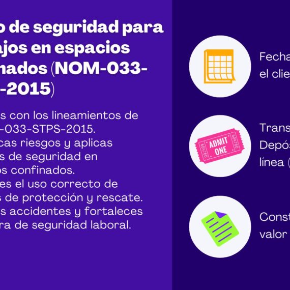 Curso de seguridad para trabajos en espacios confinados (NOM-033-STPS-2015) 