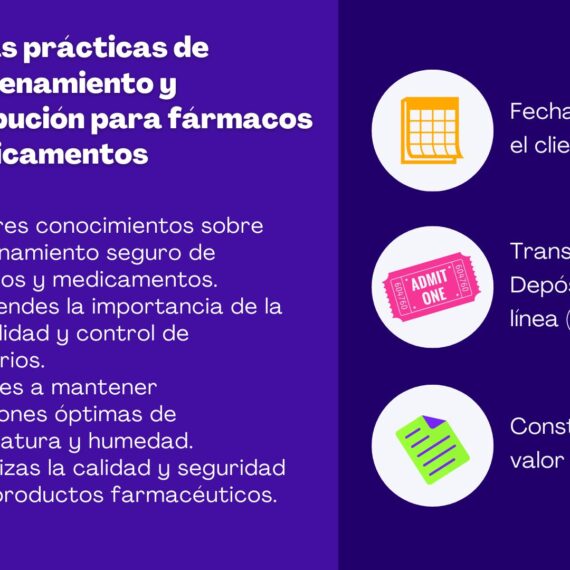 Buenas prácticas de almacenamiento y distribución para fármacos y medicamentos 