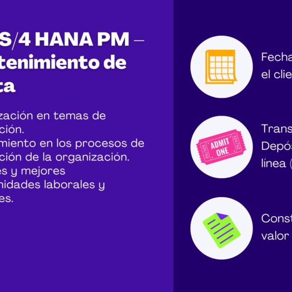 SAP S/4 HANA PM – Mantenimiento de planta  