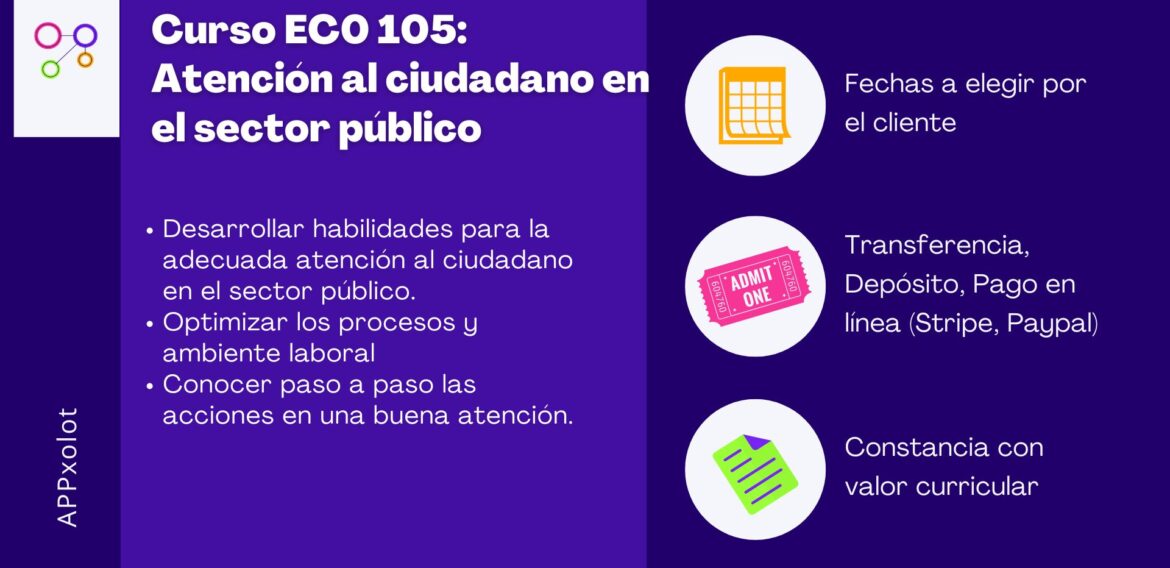 Curso EC0 105: Atención al ciudadano en el sector público 