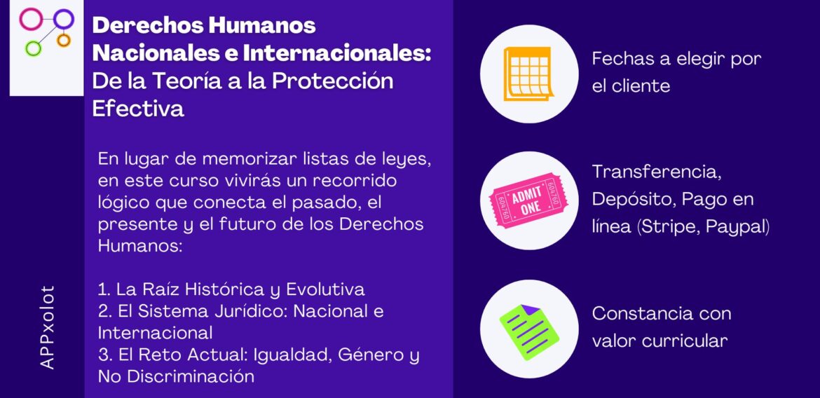 Derechos humanos nacionales e internacionales